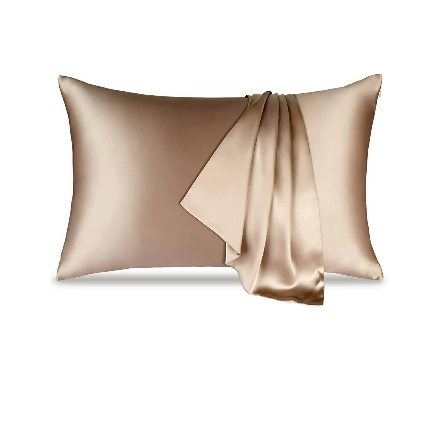 Silk Pillowcase - Taupe - Mildlyhome