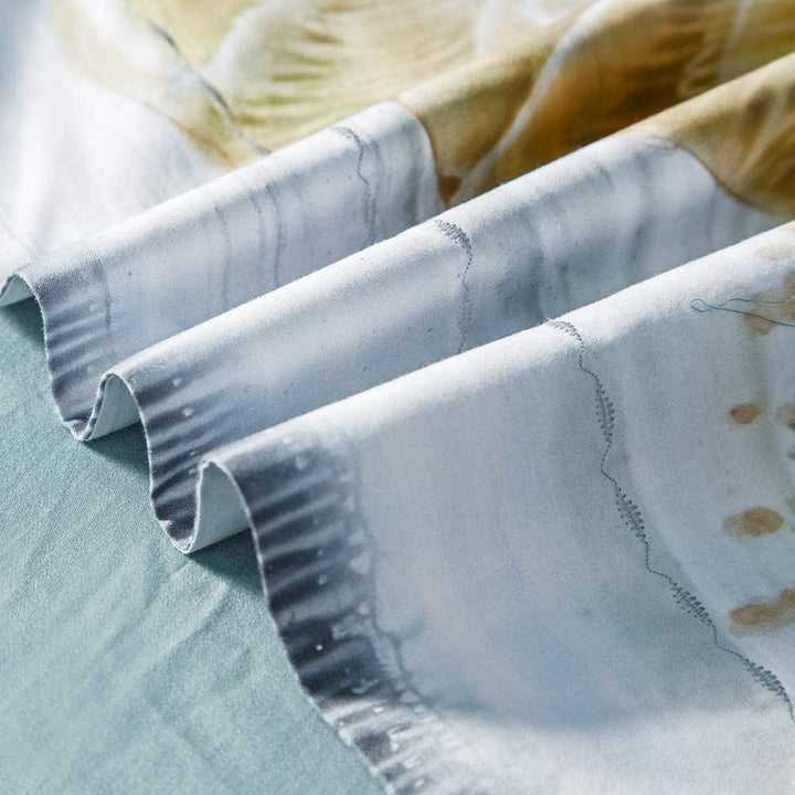 100% Long-Staple Cotton 3 PCS Duvet Cover Set - Autumn