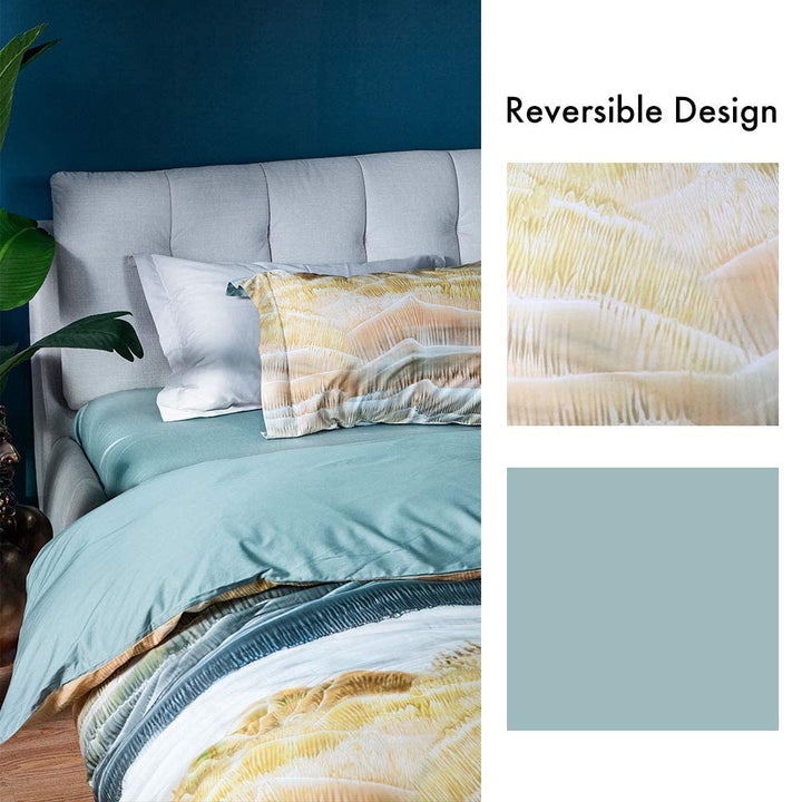 100% Long-Staple Cotton 3 PCS Duvet Cover Set - Autumn