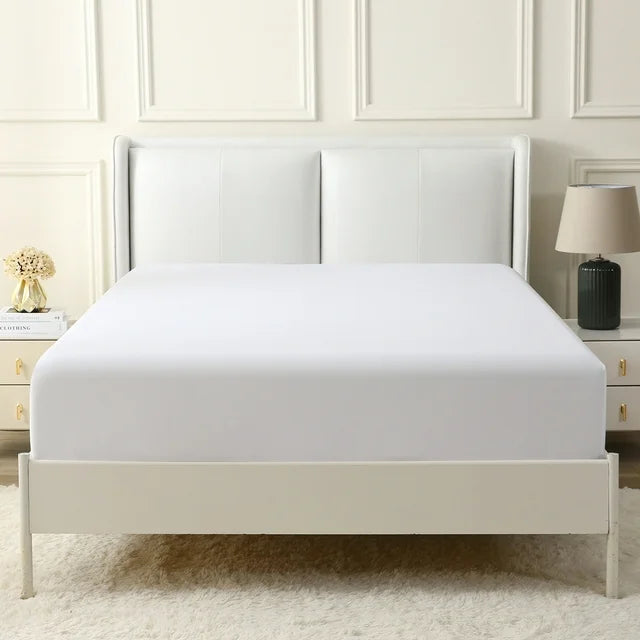 MILDLY Microfiber Fitted Bottom Sheet - White