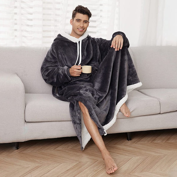 Hooded sleeved blankets hot sale