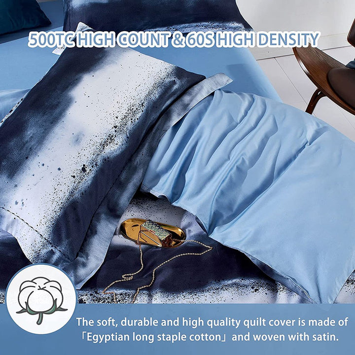 100% Egyptian Cotton 3 PCS Duvet Cover Set - Angel